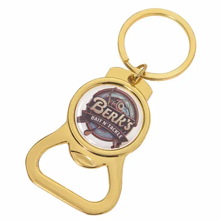 Bottle Opener Keychain Bottle Opener Keychain - Custom Stickers Now