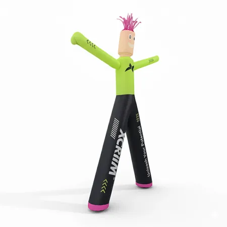 Two-Legged Air Dancers - Custom Stickers Now