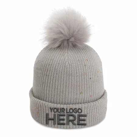 The Edelweiss Cuffed Beanie - Custom Stickers Now
