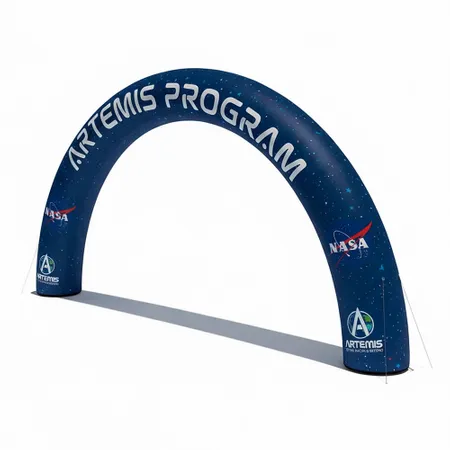 Inflatable Round Arches - Custom Stickers Now