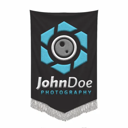 Embroidered Pennant - Custom Stickers Now