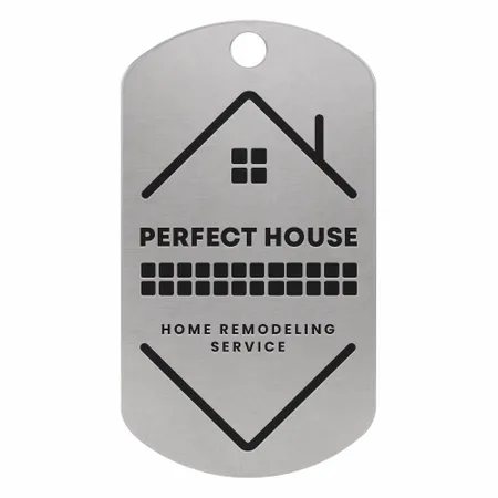 Laser Cut Metal Dog Tags - Custom Stickers Now