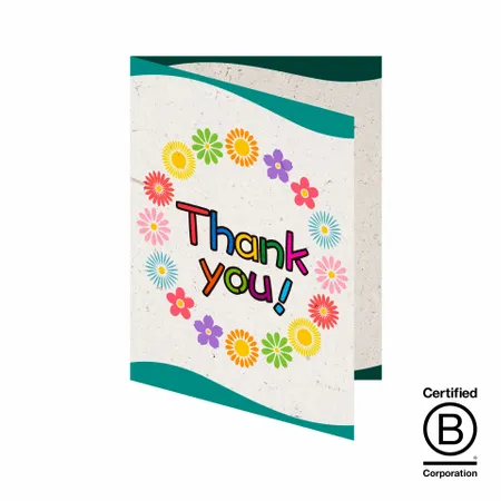 Seed Paper Greeting Cards - Custom Stickers Now