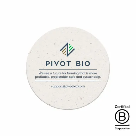 Seed Paper Coasters - Custom Stickers Now