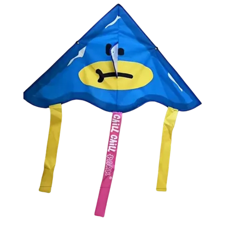 Wavy-Edge Delta Kites - Custom Stickers Now