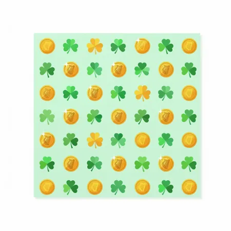 Saint Patrick’s Day Napkins - Custom Stickers Now