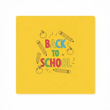 School Napkins - Custom Stickers Now