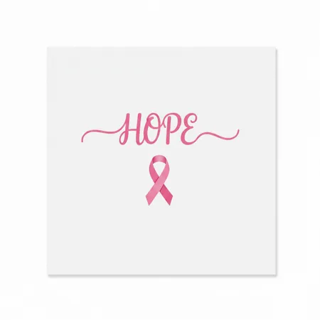 Breast Cancer Awareness Napkins - Custom Stickers Now