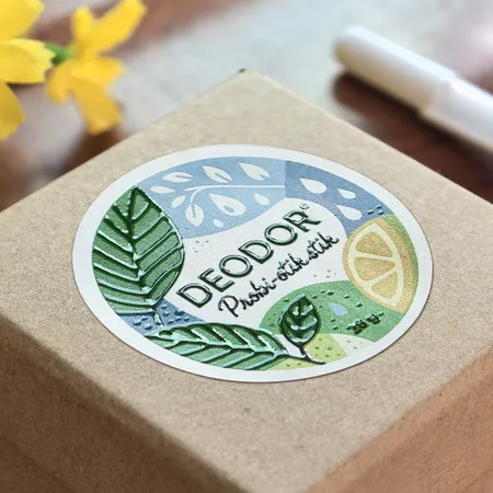 Raised Spot UV Stickers - Custom Stickers Now