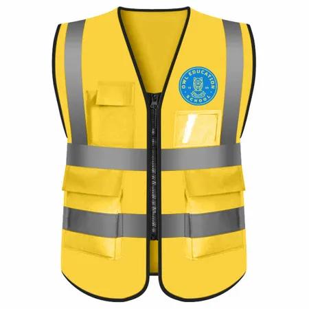Multi-Pocket Professional Safety Vests - Custom Stickers Now