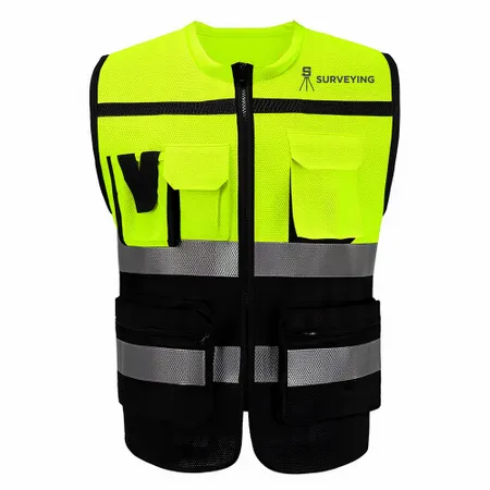 Heavy-Duty, Two-Tone Safety Vests - Custom Stickers Now