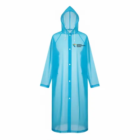 Athletic Button Up Ponchos - Custom Stickers Now