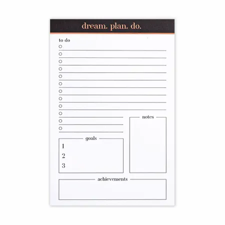 Weekly Planner Notepads - Custom Stickers Now