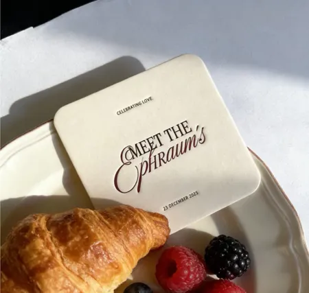 Absorbent Paper Debossed - Custom Stickers Now