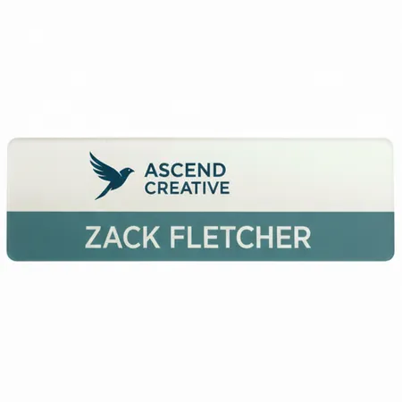 Acrylic Name Badges - Custom Stickers Now