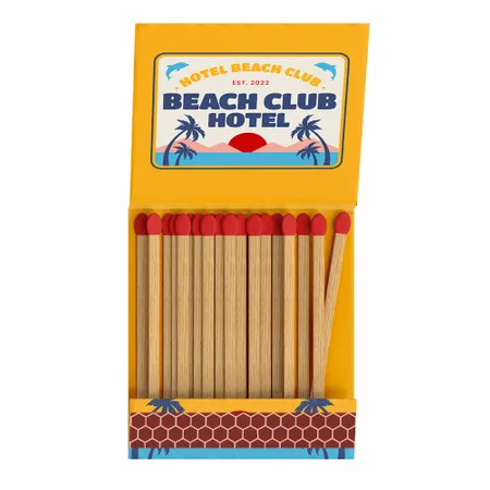 Strike Matchbooks - Custom Stickers Now