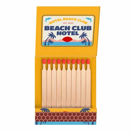 Strike Matchbooks - Custom Stickers Now