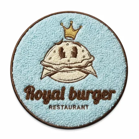 Chenille Button Pins - Custom Stickers Now