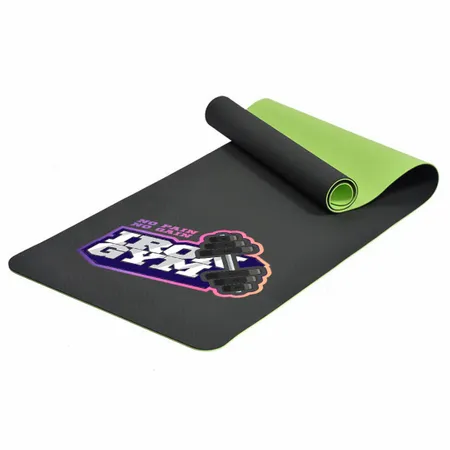 Single Layer Yoga Mats - Custom Stickers Now