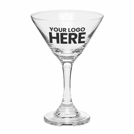9.25 oz. Martini Glasses - Custom Stickers Now