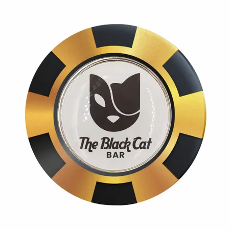 Metal Poker Chips Magnetic - Custom Stickers Now