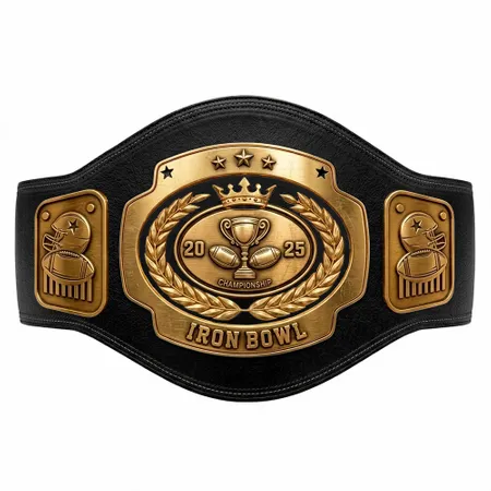 Die Struck Championship Belts - Custom Stickers Now