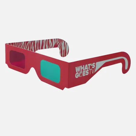 Blu Ray 3D Glasses - Custom Stickers Now