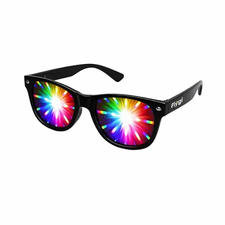 Plastic 3D Fireworks Glasses - Custom Stickers Now