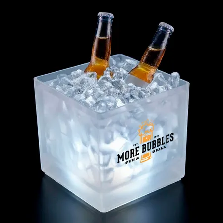 LED Frosted Drink Cubes - Custom Stickers Now