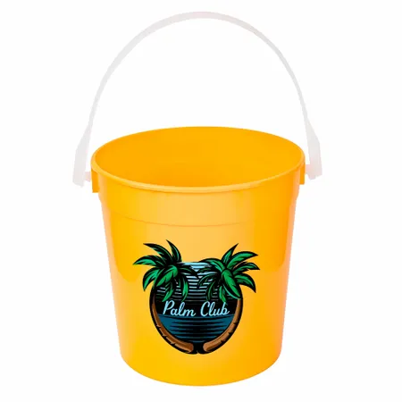 Colored Drink Buckets - Custom Stickers Now