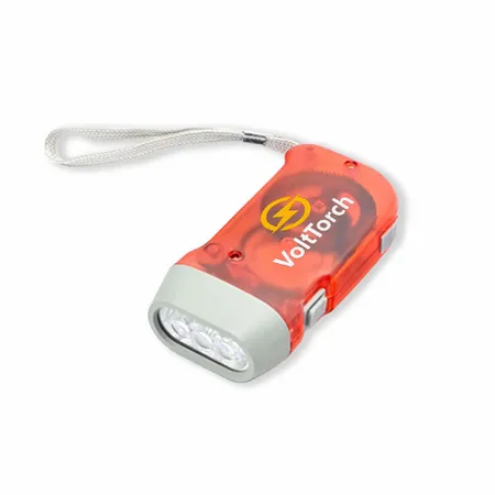 Hand Crank Flashlight - Custom Stickers Now