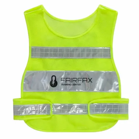 Mesh Reflective Safety Vests - Custom Stickers Now