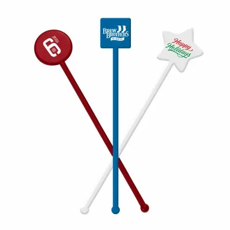 Plastic Stir Sticks - Custom Stickers Now
