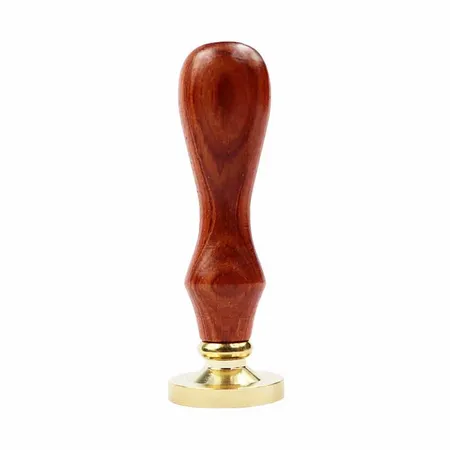 Pearwood Handle Wax Seal Stamps - Custom Stickers Now