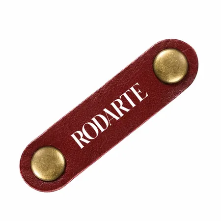 Leather Cable Tie Winders - Custom Stickers Now