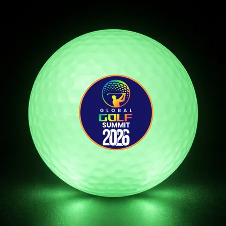 Glow in The Dark Golf Balls - Custom Stickers Now