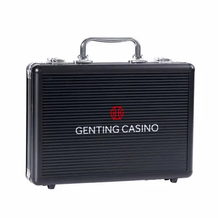 200ct Premium Aluminum Poker Chip Cases - Custom Stickers Now