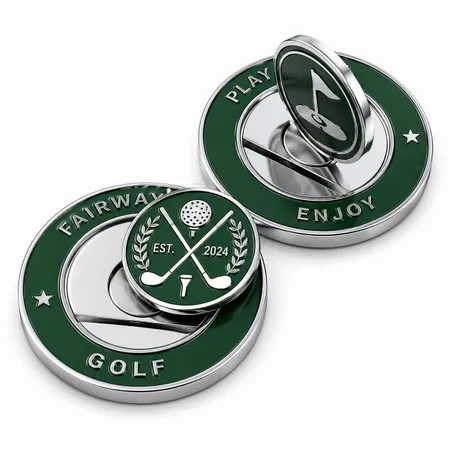 Magnetic Golf Ball Markers - Custom Stickers Now