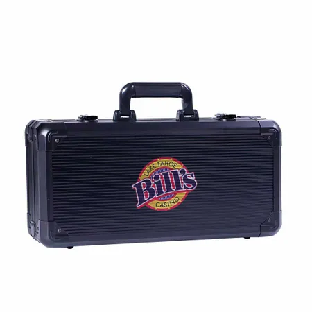 300ct Premium Aluminum Poker Chip Cases - Custom Stickers Now