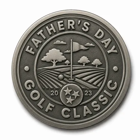 Die Struck Golf Ball Markers - Custom Stickers Now