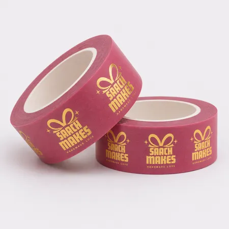Foil Stamped Washi Tapes - Custom Stickers Now
