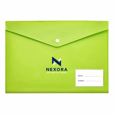 Document Holders with Card Slot - Custom Stickers Now