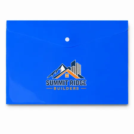 Button Document Holders - Custom Stickers Now