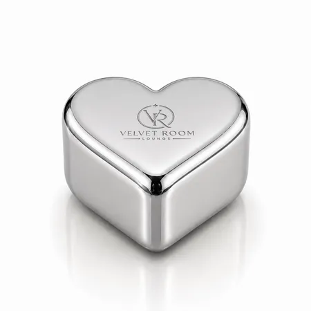Heart-Shaped Stainless Steel Ice Cubes - Custom Stickers Now