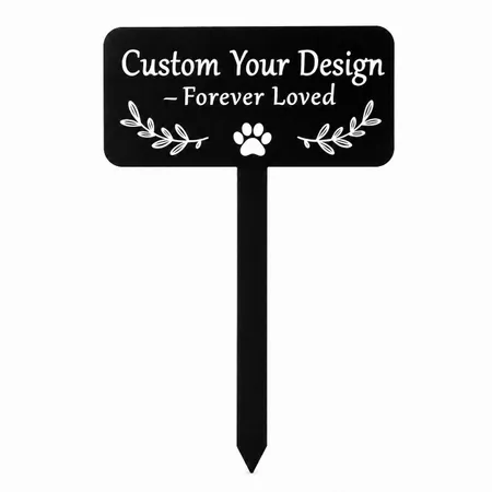 Pet Memorial Stakes - Custom Stickers Now
