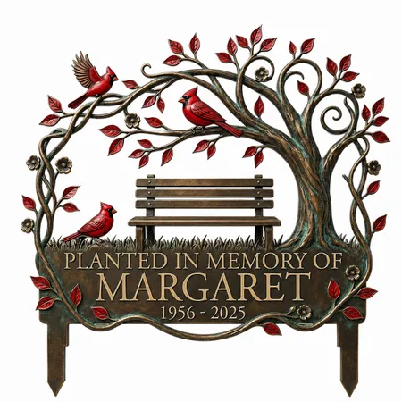 Garden Memorial Stakes - Custom Stickers Now