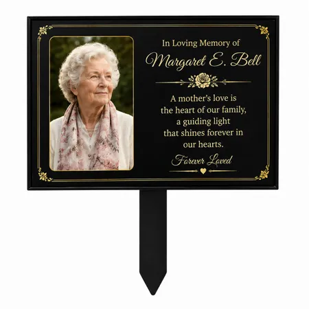 Cemetery Memorial Stakes - Custom Stickers Now