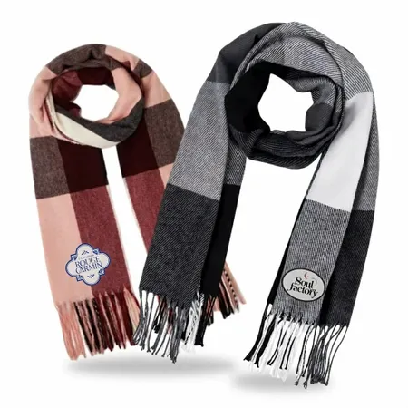 Luxe Polyester Scarves - Custom Stickers Now
