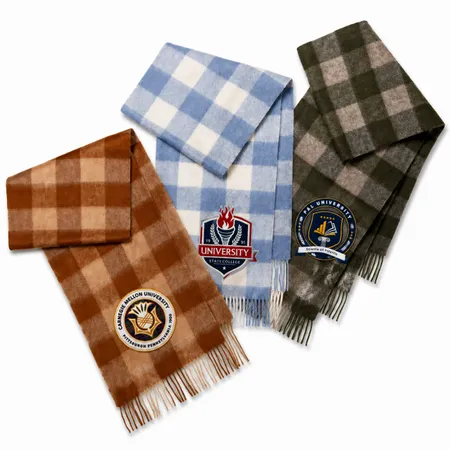 Snug Wool Scarves - Custom Stickers Now