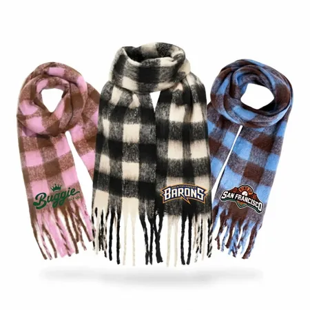 Sleek Polyester Scarves - Custom Stickers Now